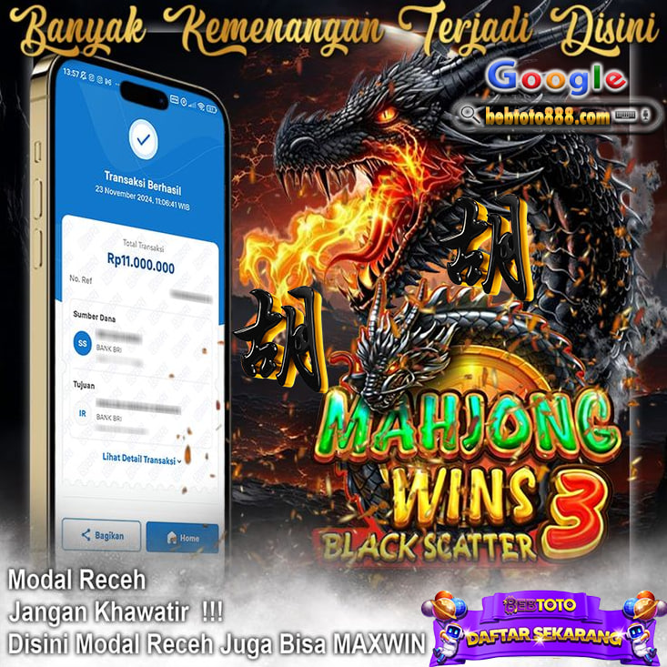 Tips Kemenangan Black Scatter Modal Receh!